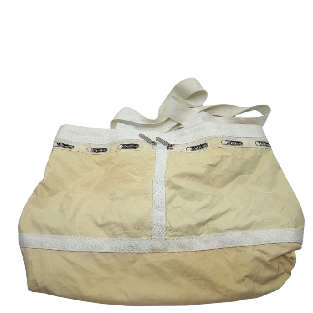 LeSportsac Classic Yellow Nylon Tote Bag